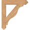 Ekena Millwork Funston Arts & Crafts Smooth Bracket, Western Red Cedar, 5 1/2"W x 34"D x 38"H BKT06X34X38FST03SWR - alternate 2